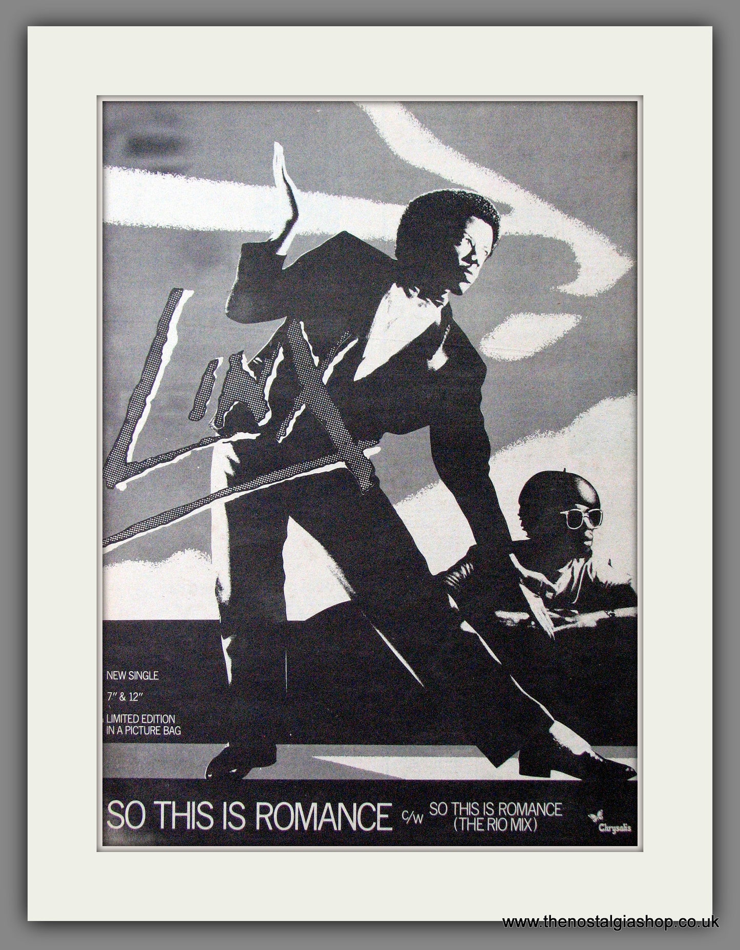 Linx, So This Is Romance. Original Advert 1981 (ref AD12653)