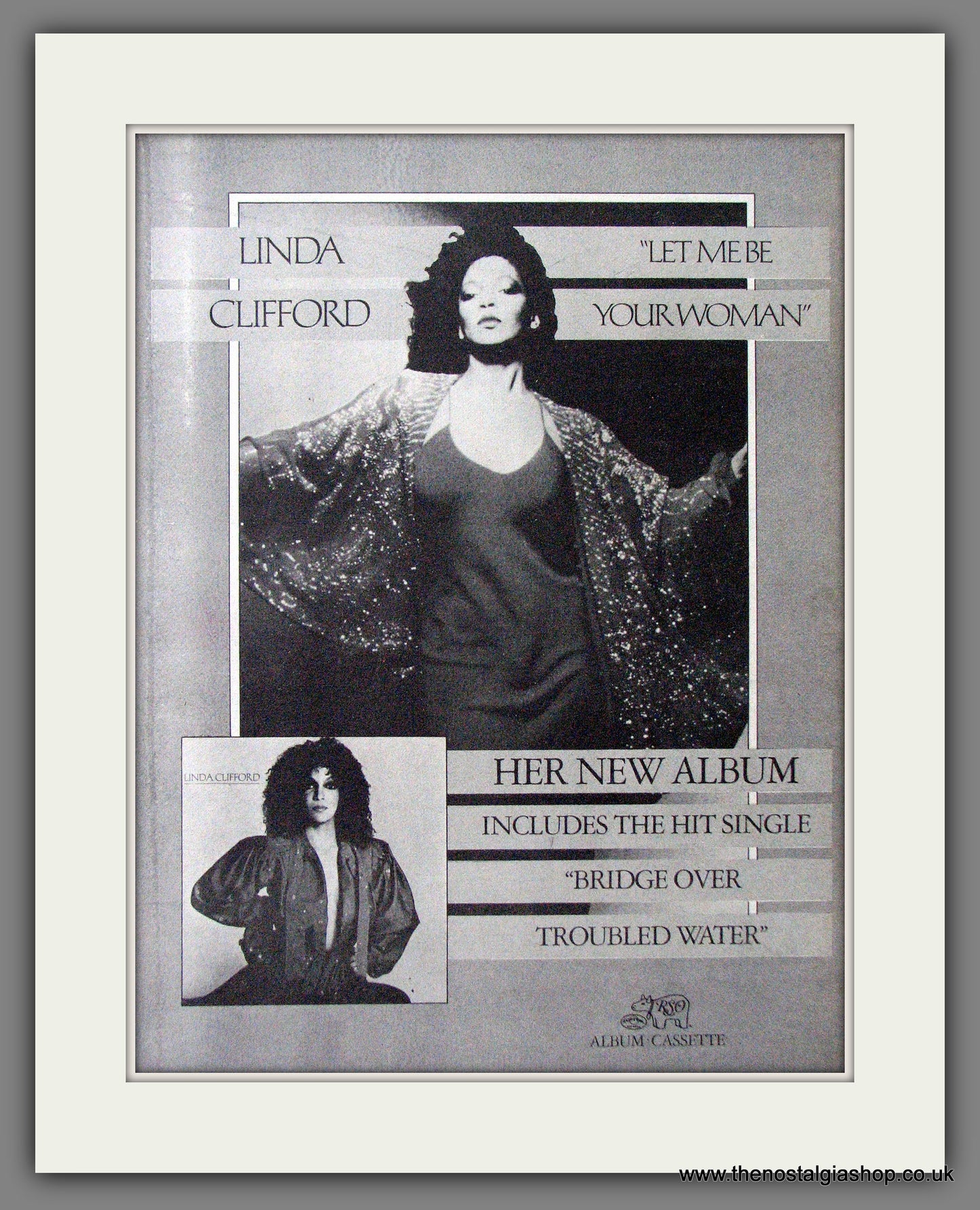 Linda Clifford Let Me Be your Woman. Original Advert 1979 (ref AD12660)