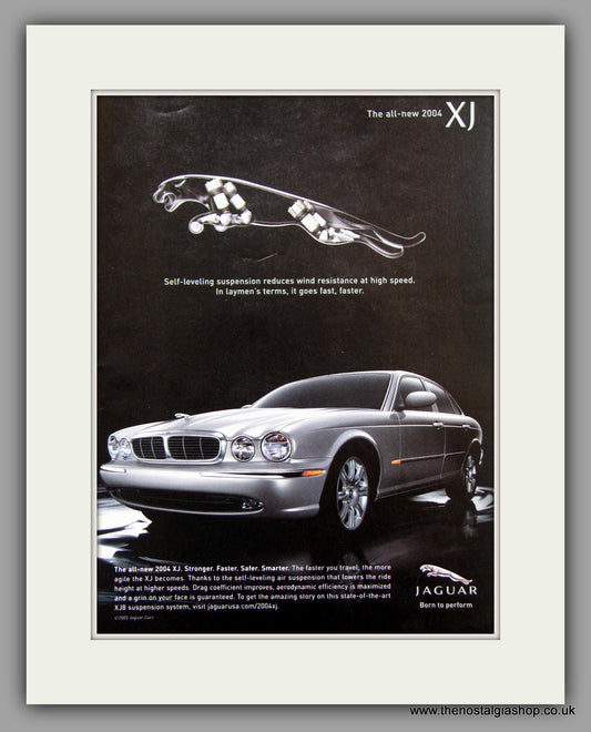 Jaguar XJ X350. 2003. Original Vintage Advert (ref AD7735)