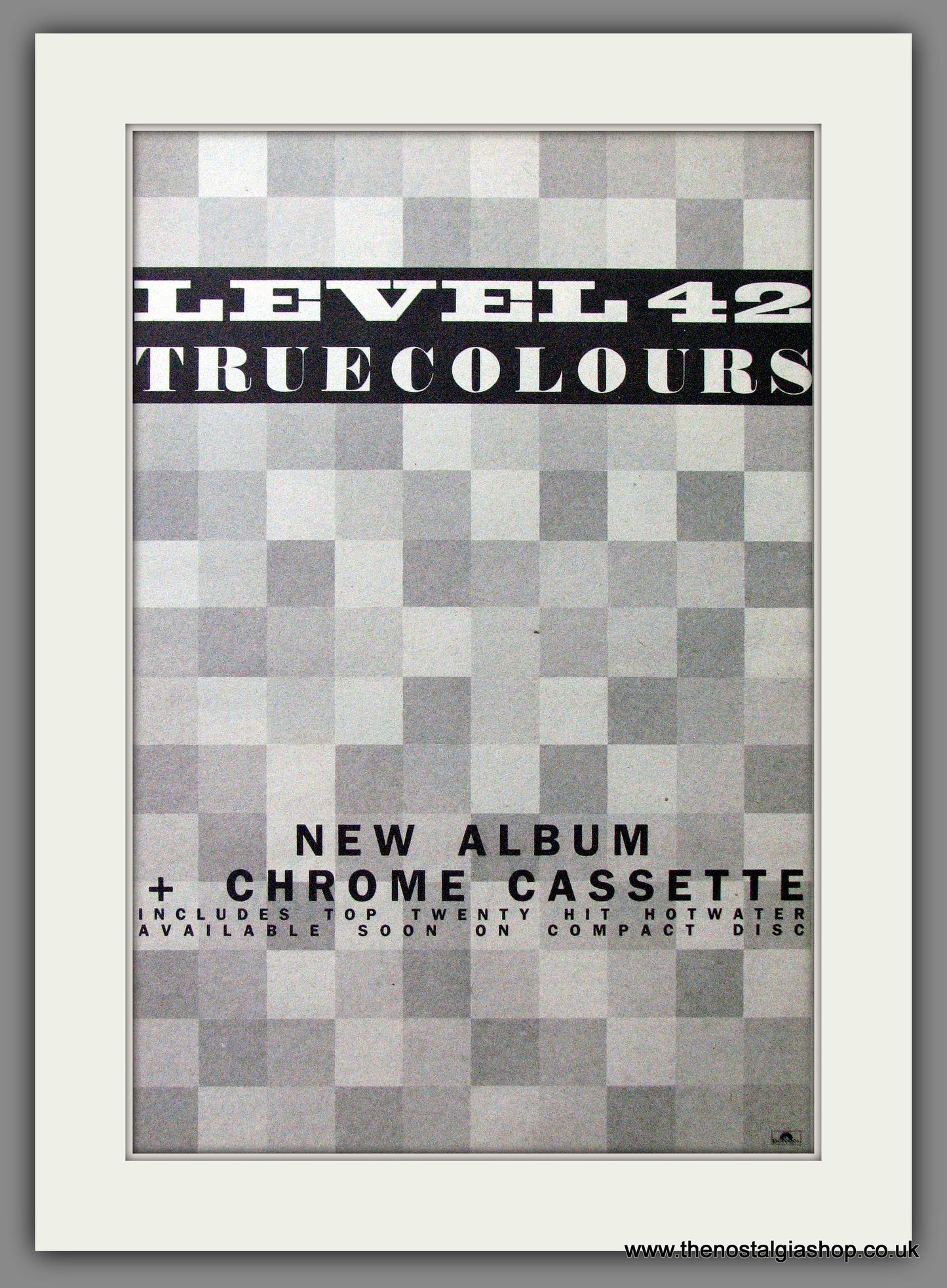 Level 42 True Colours. Original Advert 1984 (ref AD12753)