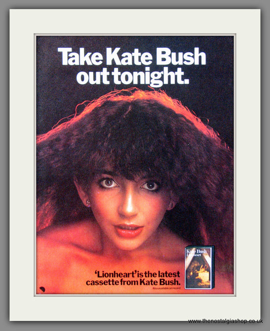 Kate Bush. Lionheart. 1978 Original Advert (ref AD55097)