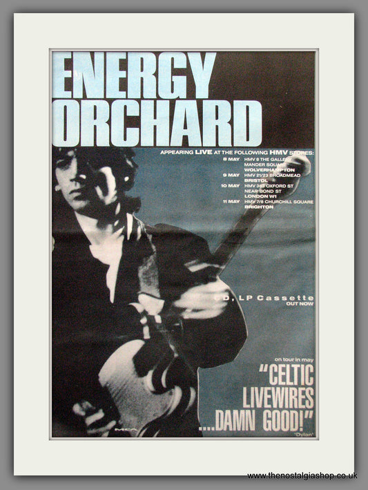 Energy Orchard On Tour. Original Advert 1990 (ref AD12761)