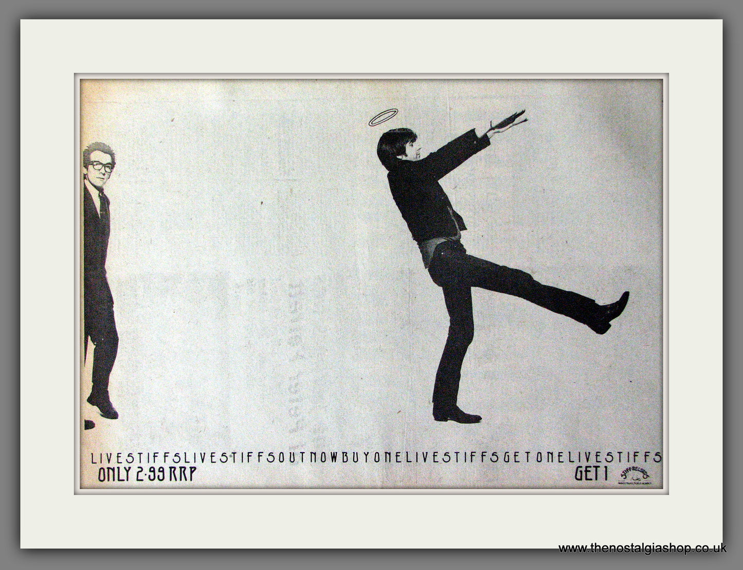 Live Stiff Live Album. Original Advert 1978 (ref AD12795)