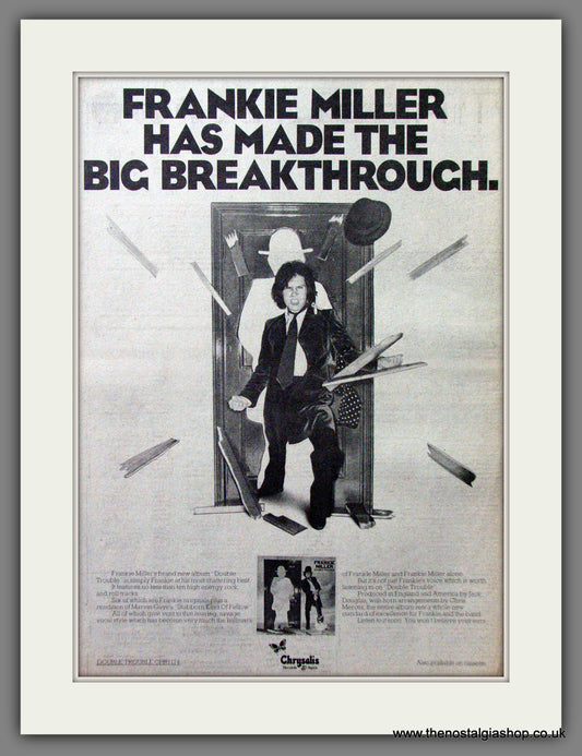 Frankie Miller Double Trouble. Original Advert 1978 (ref AD13105)