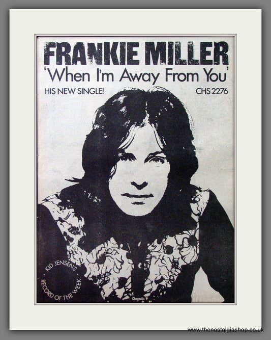 Frankie Miller When I'm Away From You. Original Advert 1979 (ref AD13107)