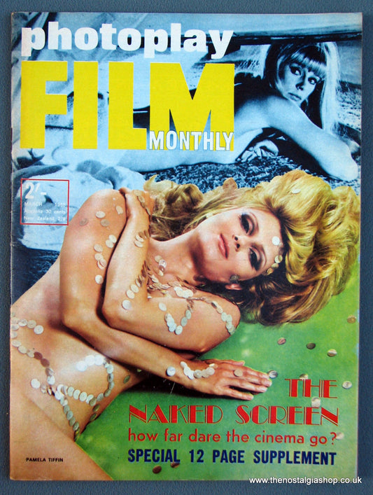 Photoplay Film Magazine. March 1968. Cover Pamela Tiffin. (M143)