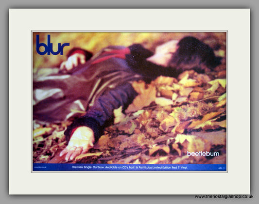 Blur-Beetlebum. Original Vintage Advert 1997 (ref AD10649)