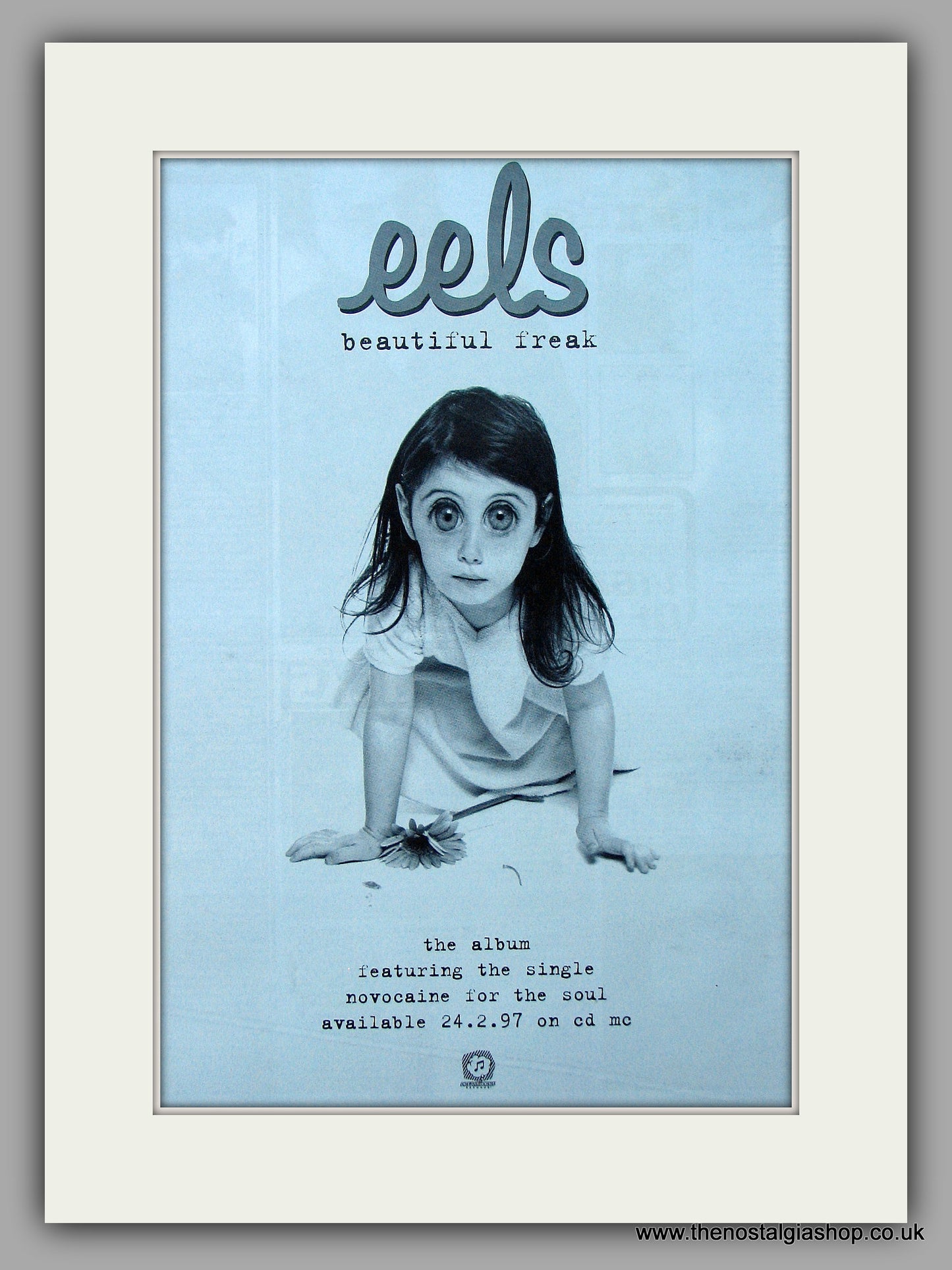 Eels - Beautiful freak. Original Vintage Advert 1997 (ref AD10723)