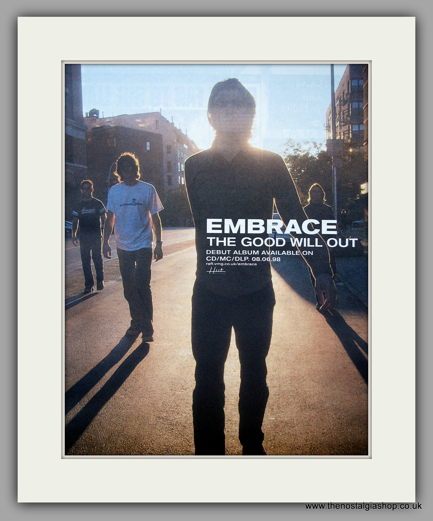 Embrace - The Good Will Out . Original Vintage Advert 1998 (ref AD10734)