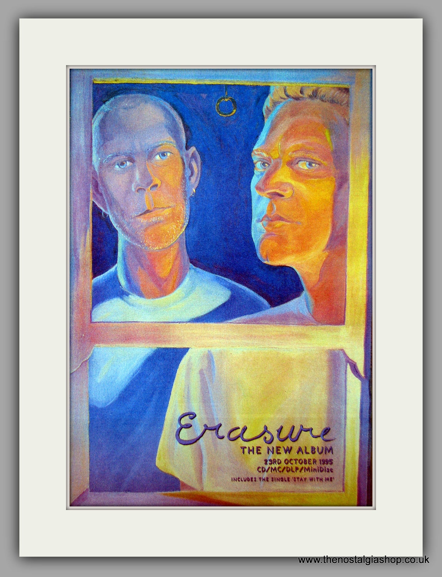 Erasure The New Album. Original Vintage Advert 1995 (ref AD10738)