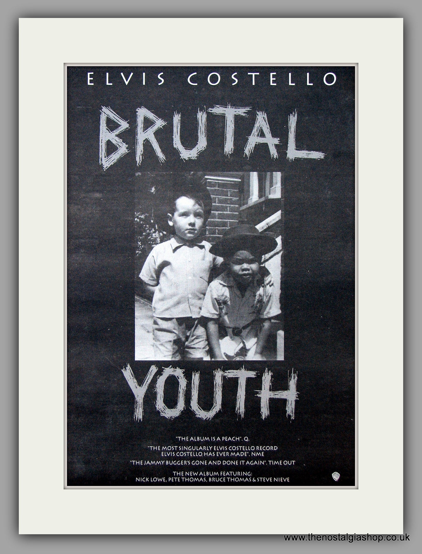 Elvis Costello - Brutal Youth. Original Vintage Advert 1994 (ref AD10739)