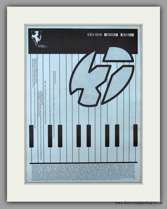 Ken ishii - Tangled Notes. Original Vintage Advert 1994 (ref AD10843)