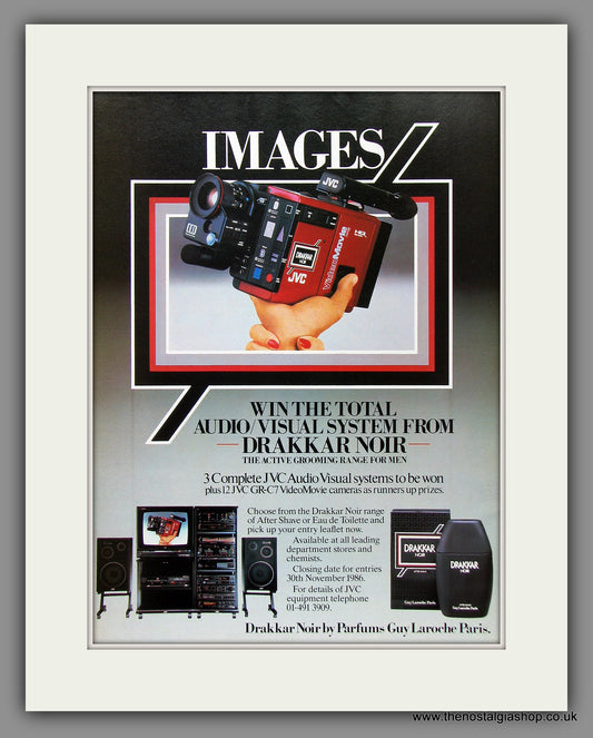 JVC Audio Visual System. Original Advert 1986 (ref AD55308)