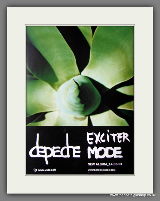 Depeche Mode. Exciter. 2001 Original Advert (ref AD55417)