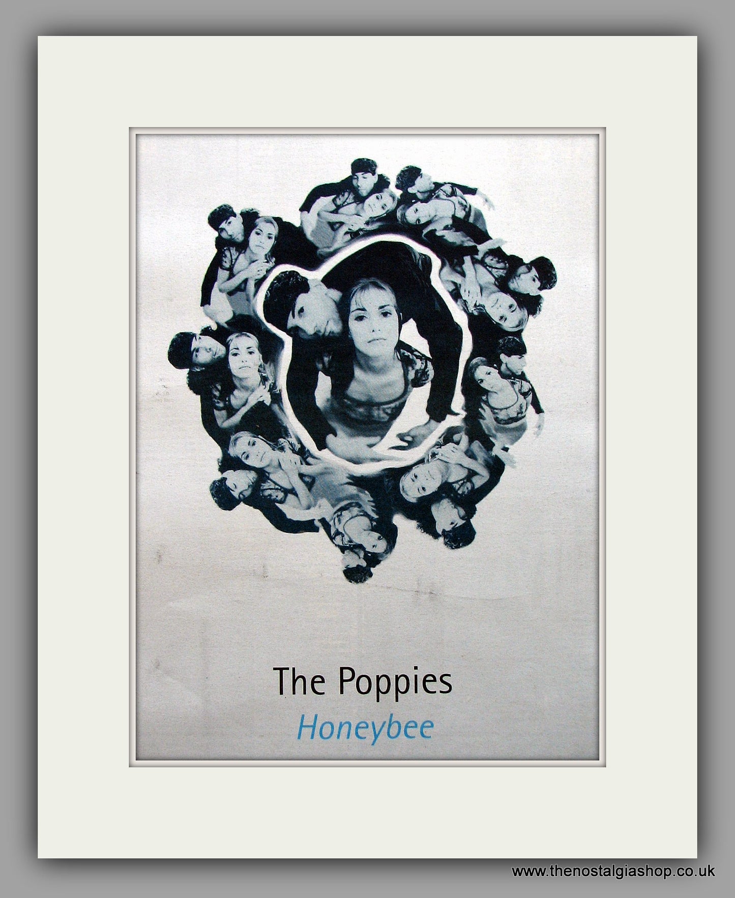 Poppies (The) - Honeybee. Original Vintage Advert 1993 (ref AD10979)