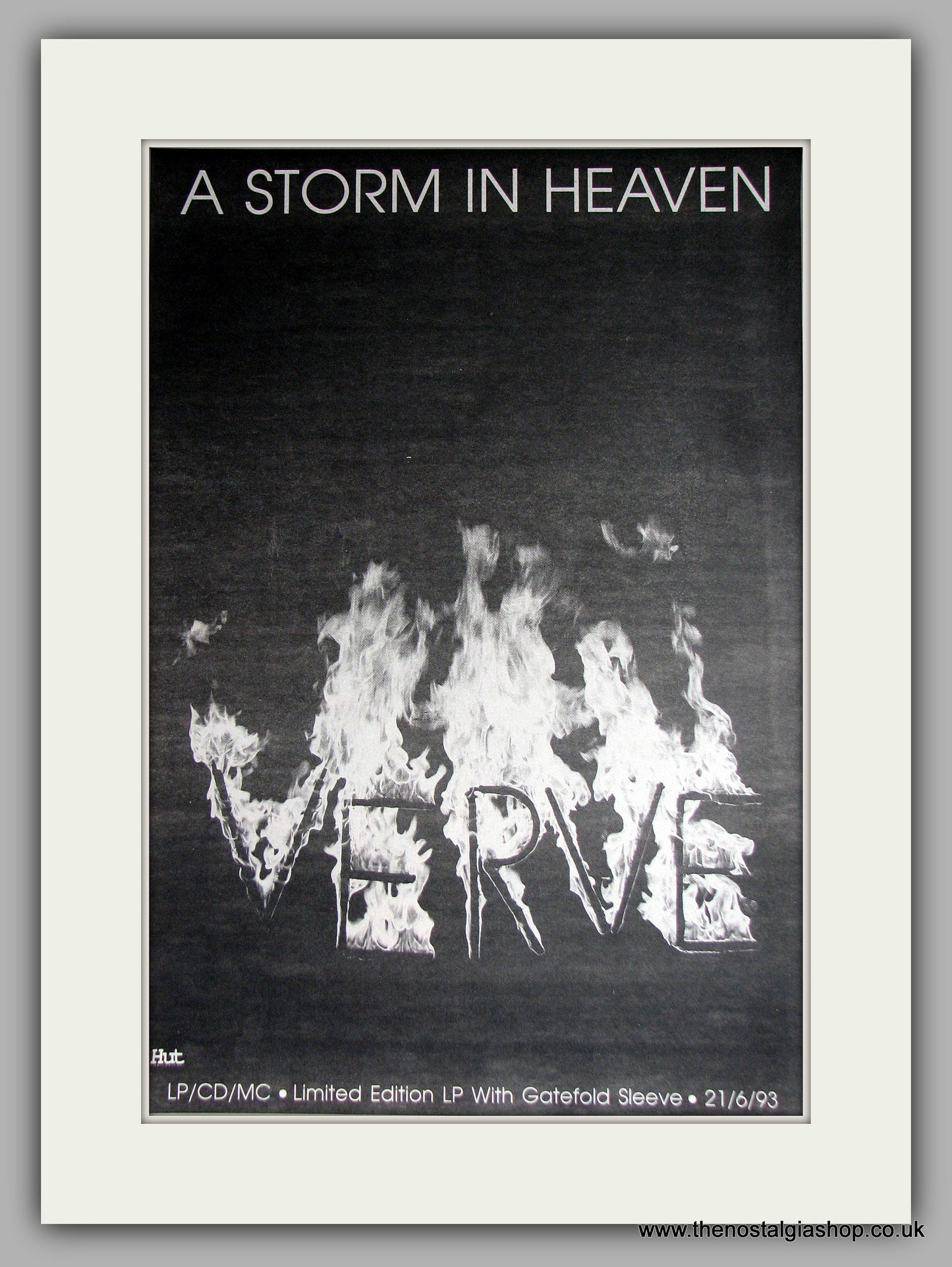 Verve (The) - A Storm In Heaven. Original Vintage Advert 1993 (ref AD11163)