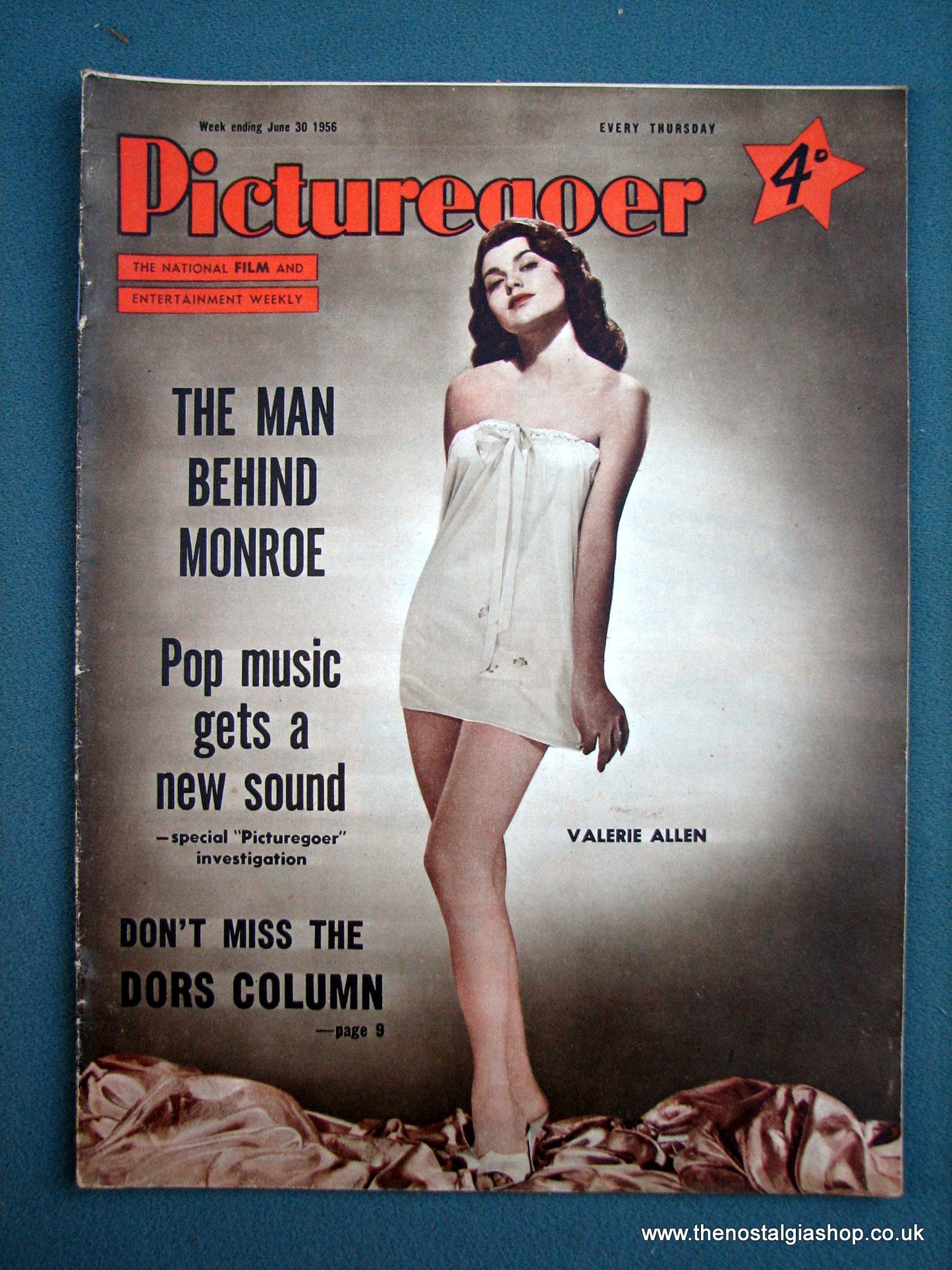 Picturegoer Magazine. Lot of 4 From 1956. (M151)