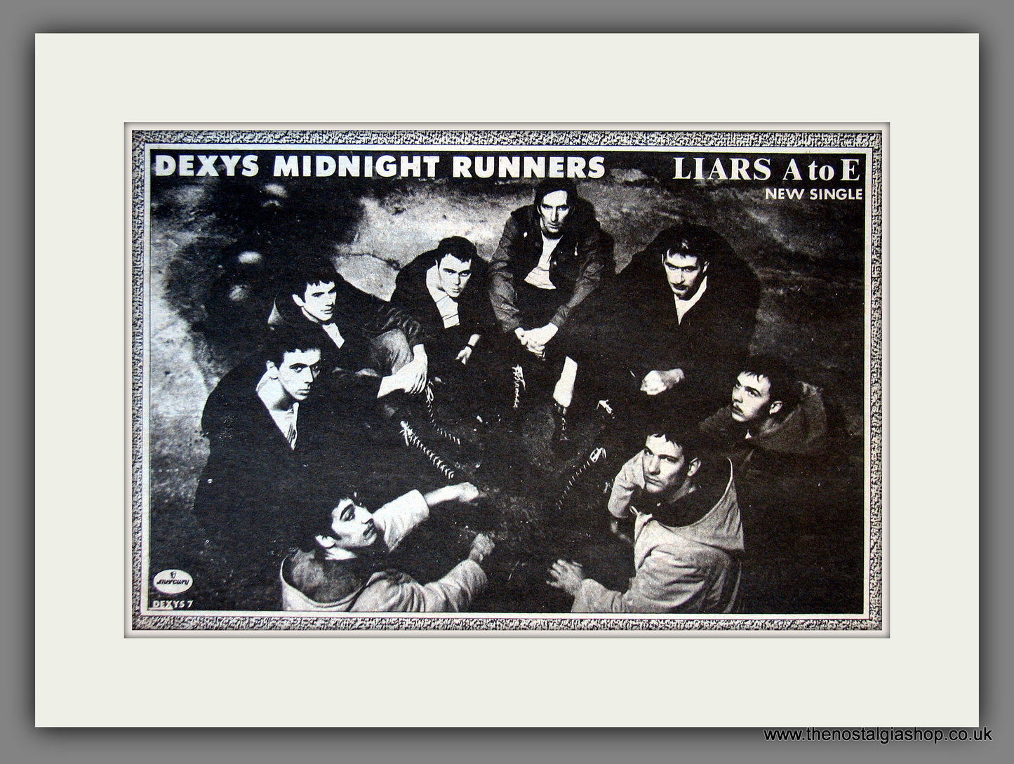 Dexys Midnight Runners. Liars A to E. Vintage Advert 1981 (ref AD55651)