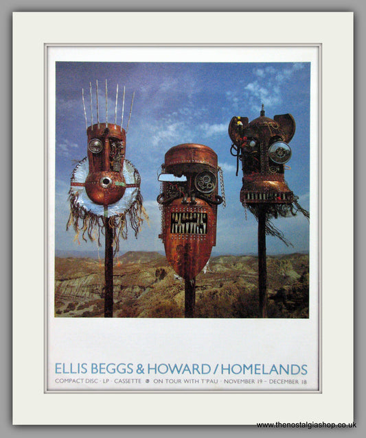 Ellis Beggs & Howard - Homelands. Original Advert 1988 (ref AD50277)