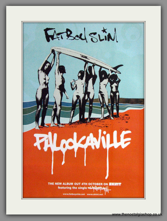 Fat Boy Slim - Palookaville. Vintage Advert 2004 (ref AD50457)