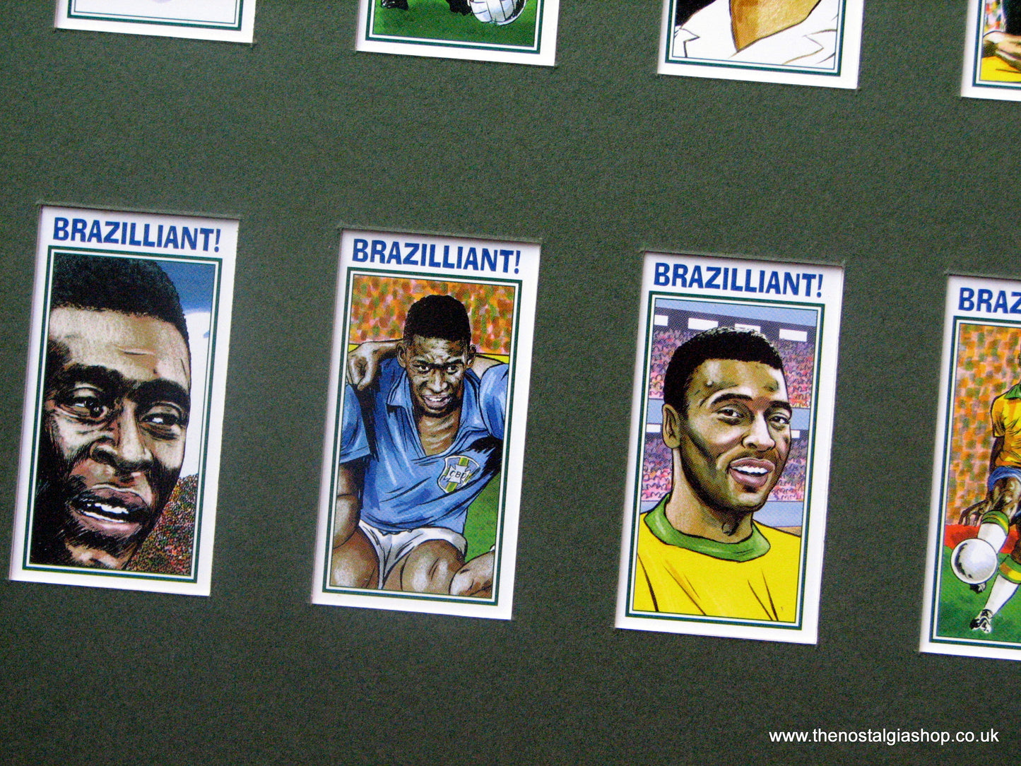 Brazilliant. The Legend Pele.. Football Card Set