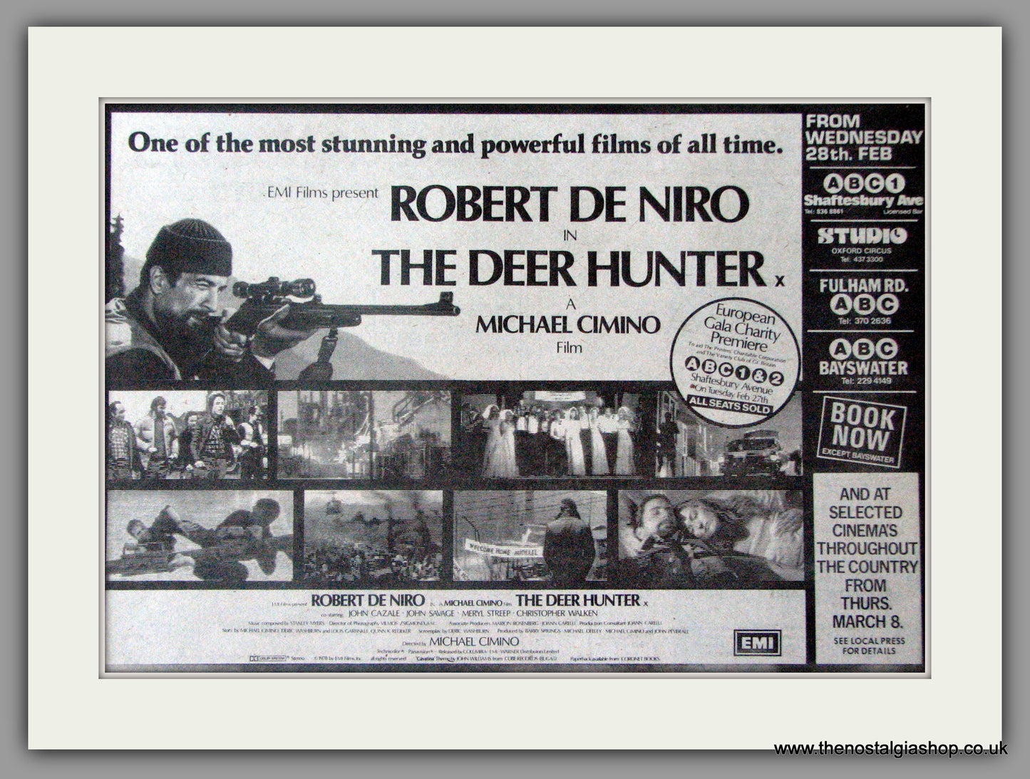 Deer Hunter (The). Vintage Advert 1979 (ref AD50333)