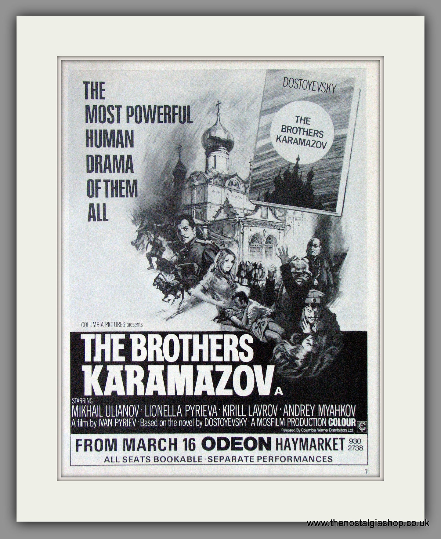 Brothers Karamazov (The). Original Advert 1972 (ref AD50552)