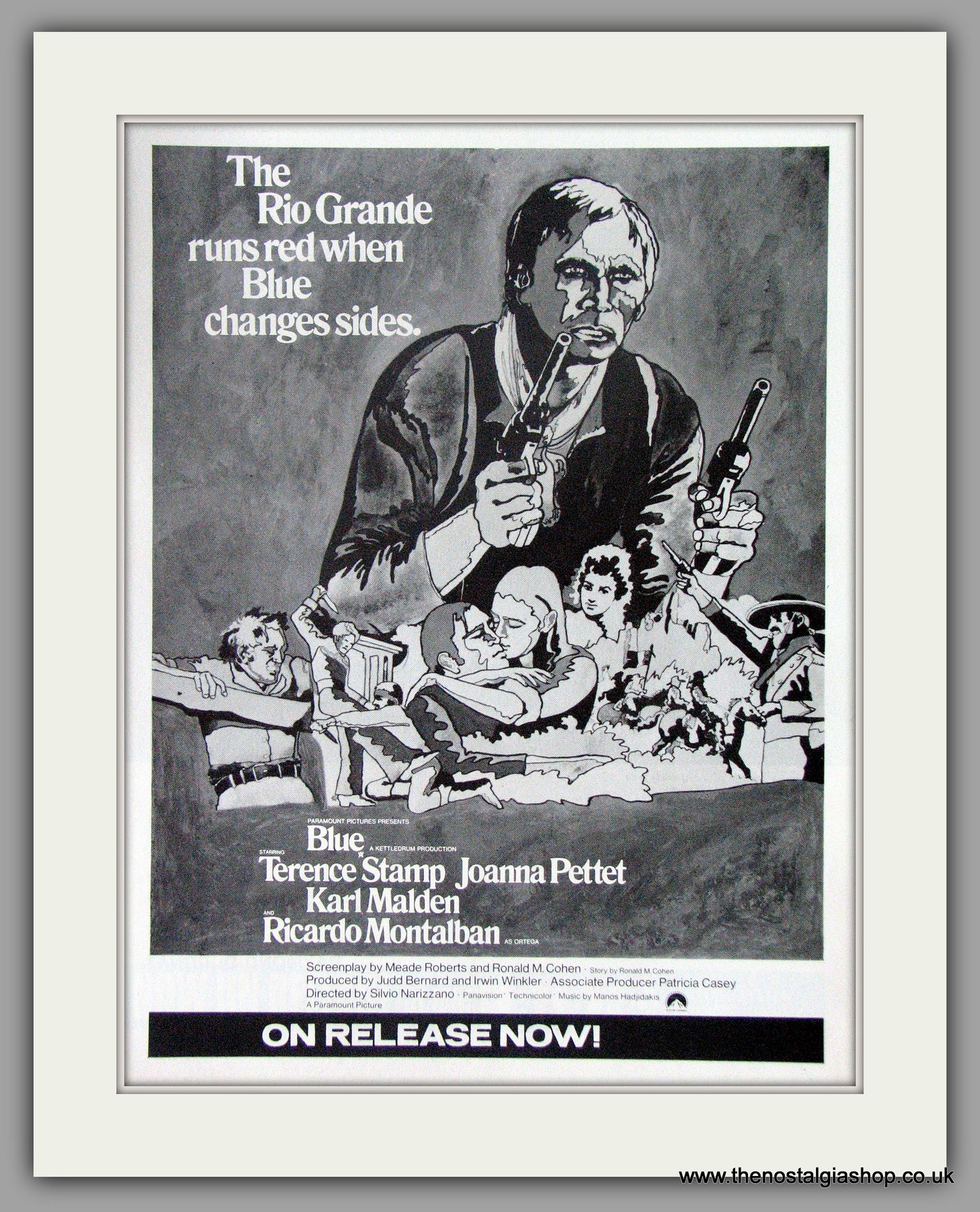 Blue. Original Advert 1968 (ref AD50555)