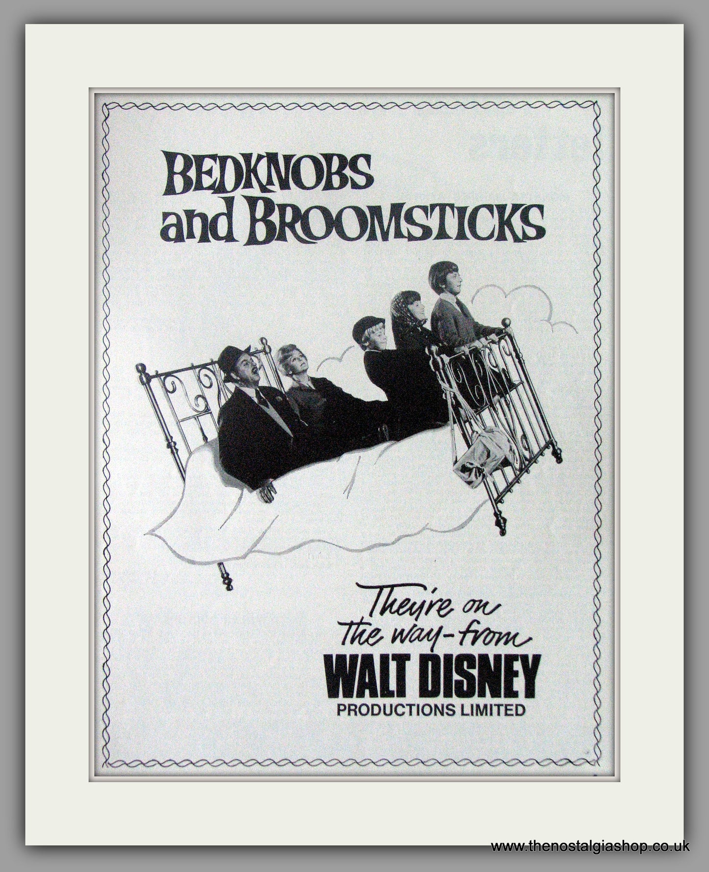 Bedknobs And Broomsticks. Walt Disney. Original Advert 1971 (ref AD50573)
