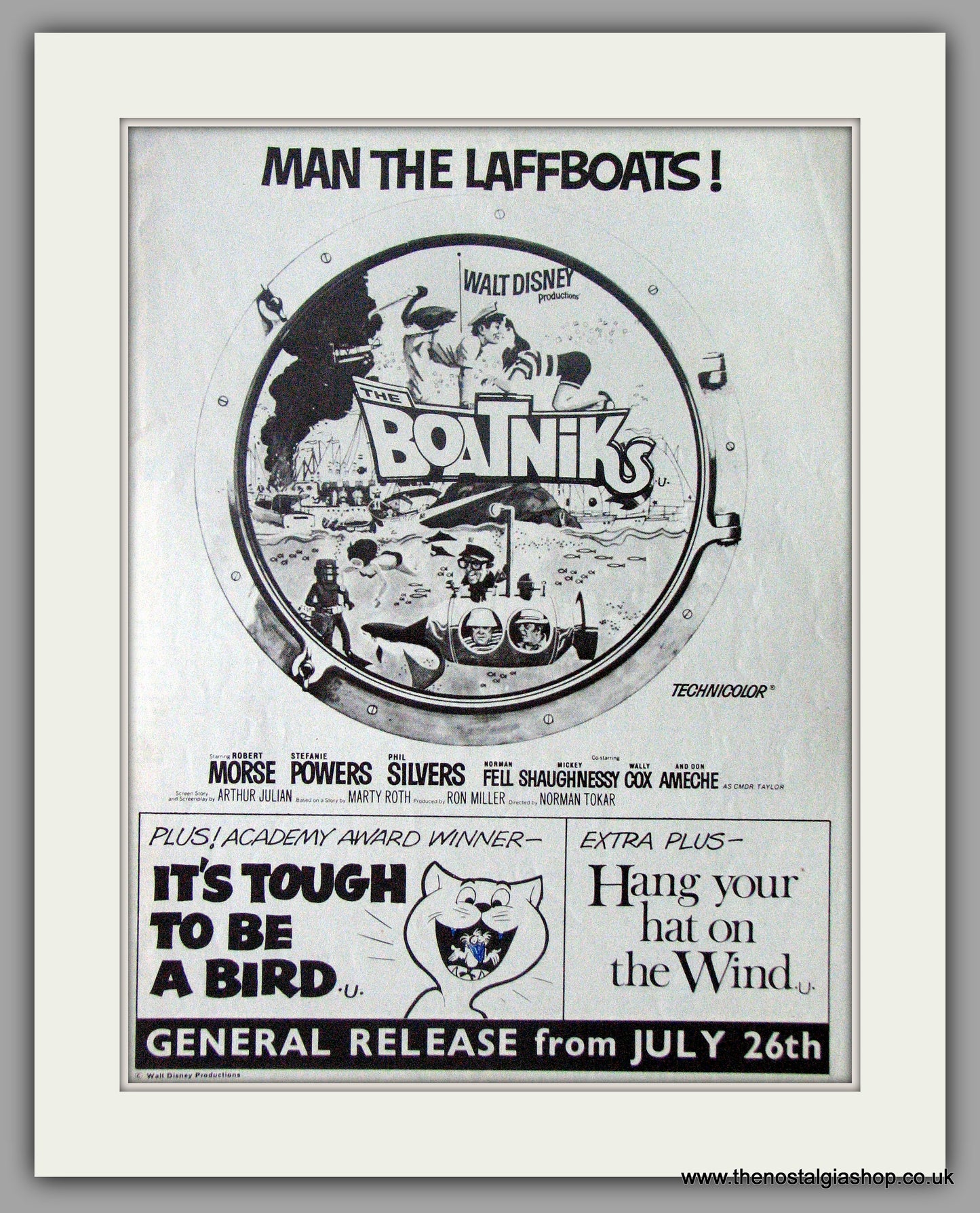 Boatniks (The). Walt Disney. Original Advert 1970 (ref AD50574)