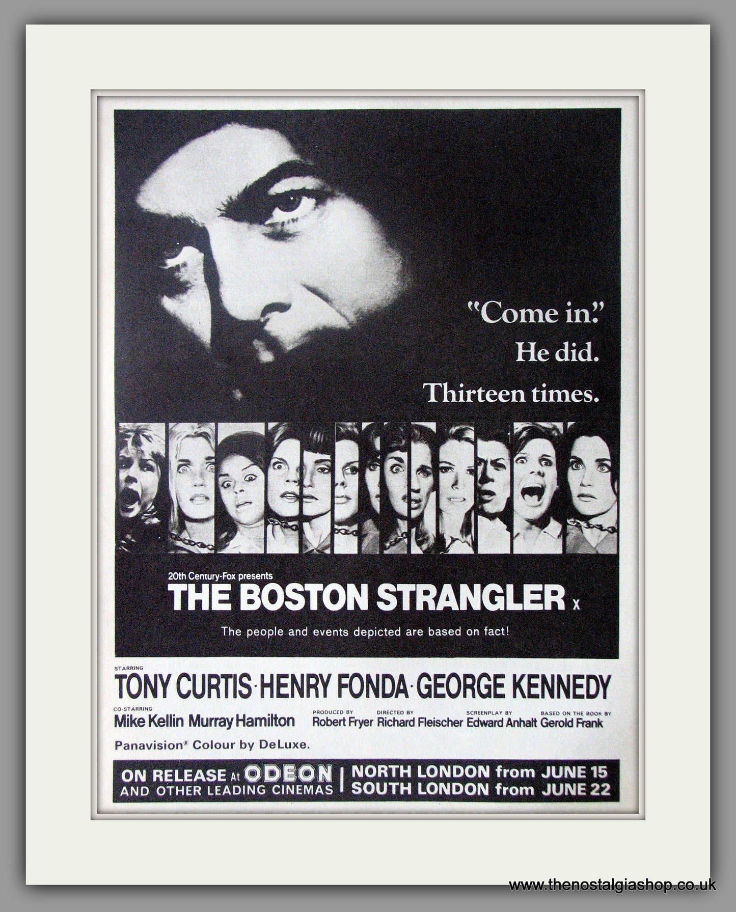 Boston Strangler (The). Original Advert 1969 (ref AD50595)
