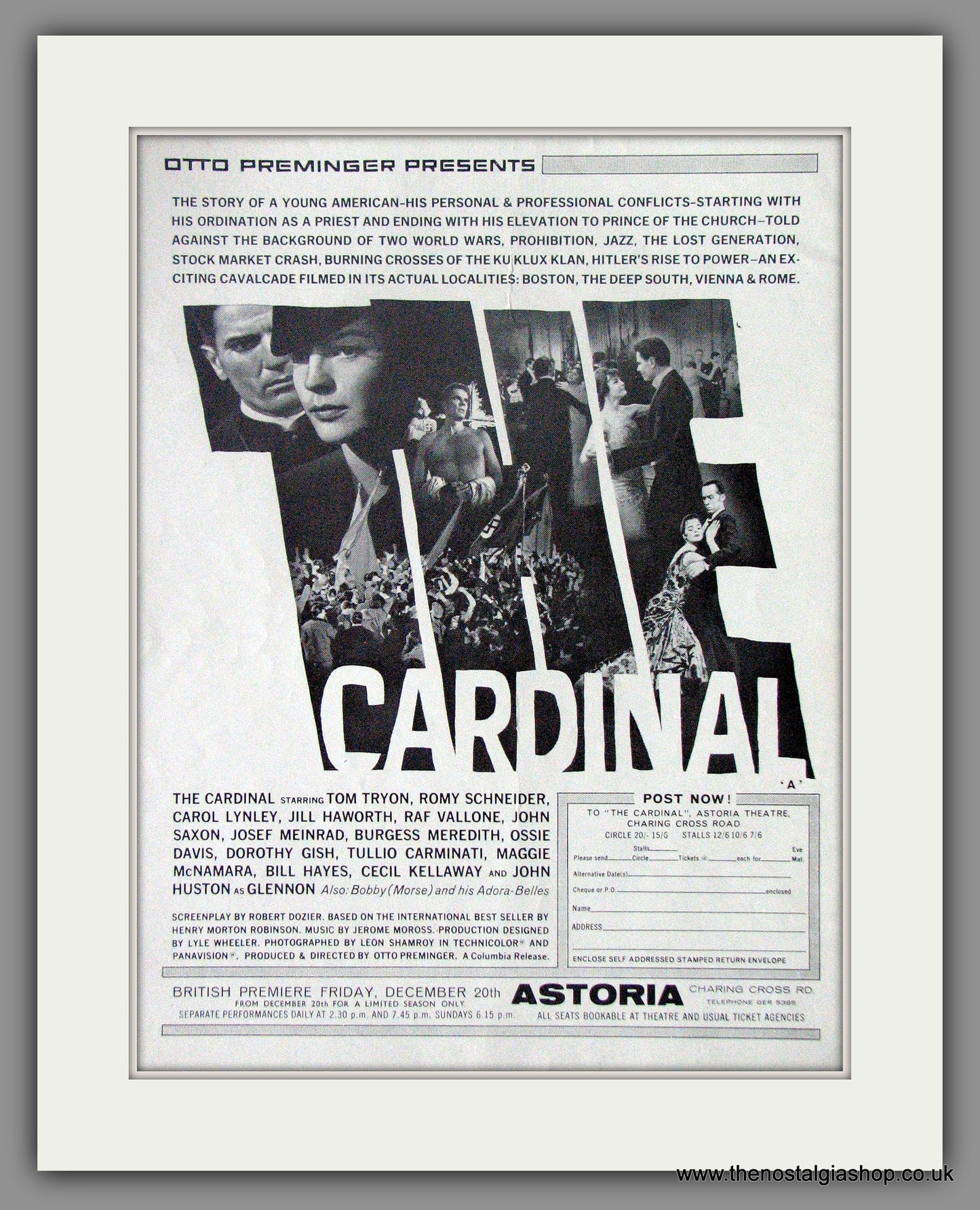 Cardinal (The). Original Advert 1964 (ref AD50603)