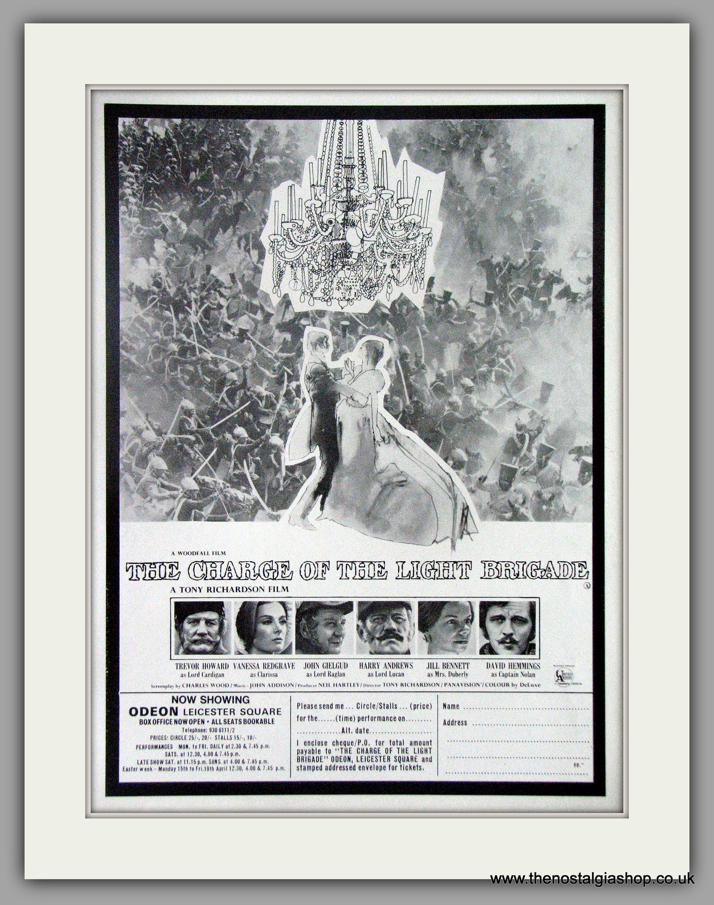Charge Of The Light Brigade (The). Original Advert 1968 advert (AD50621)