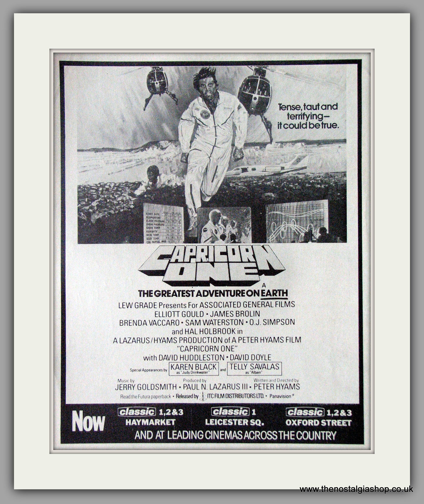 Capricorn One. Original Advert 1979 (AD50630)