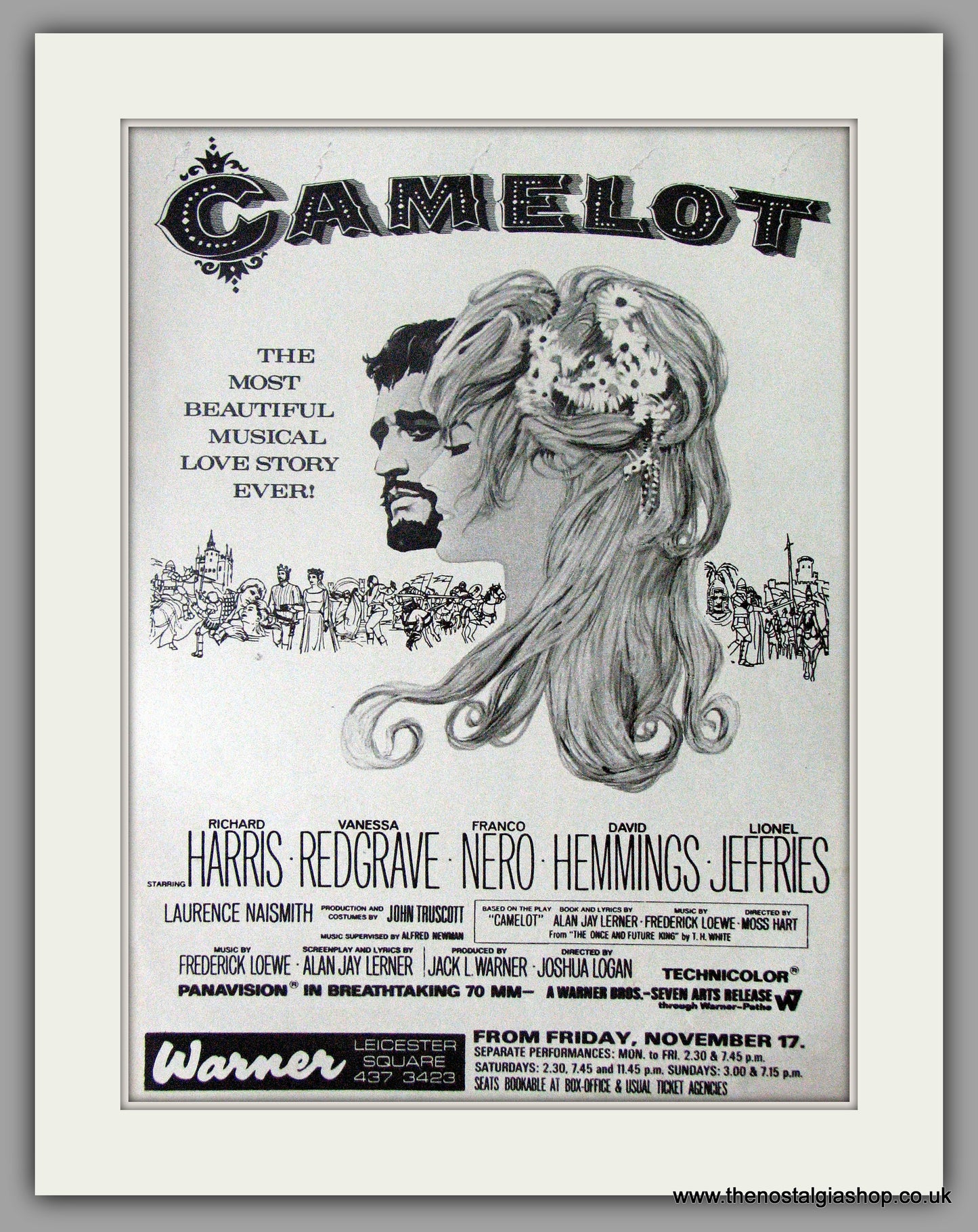 Camelot. Original Advert 1968 (AD50637)