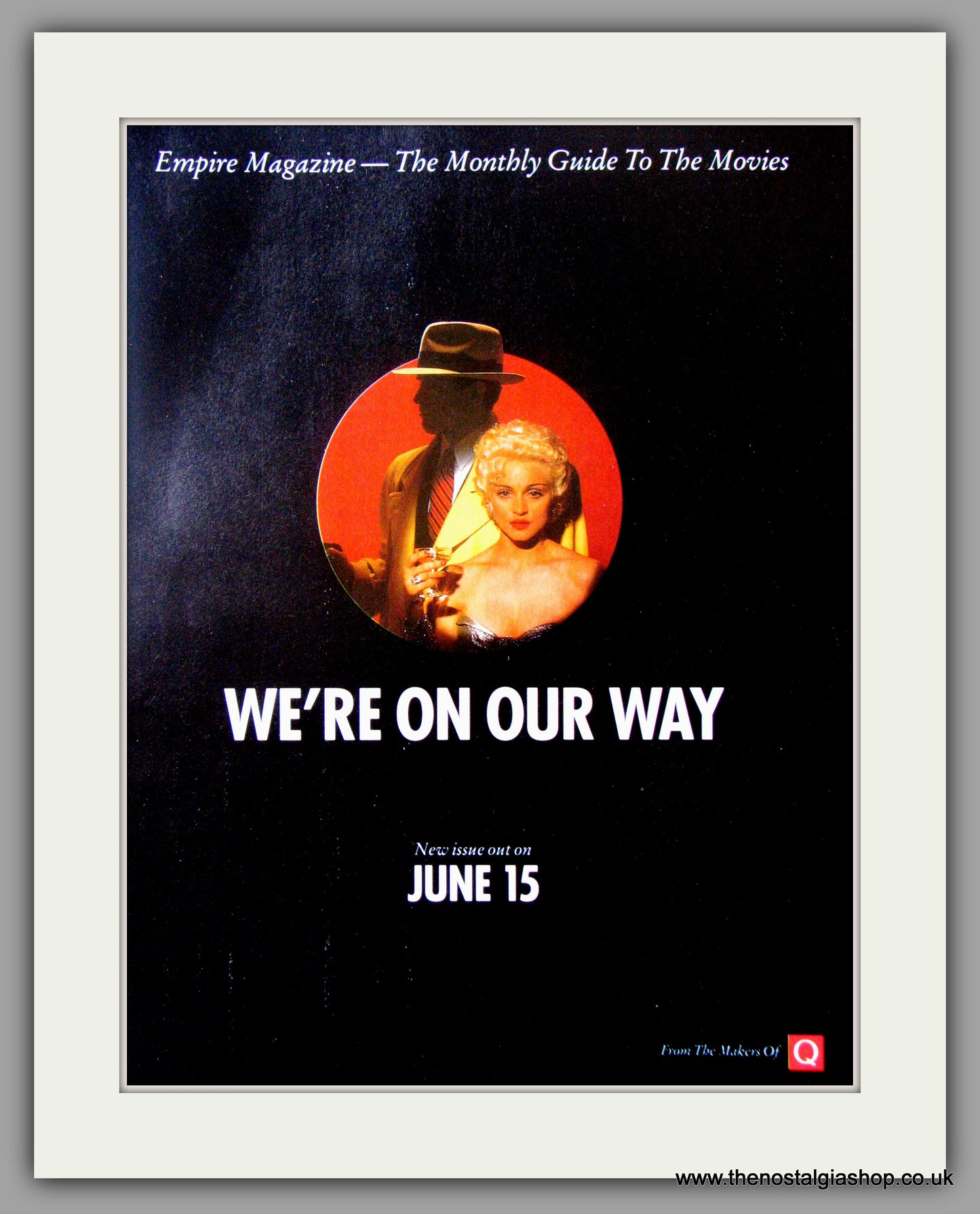 Dick Tracy Set of 2 Original adverts from 1990 (AD50650)