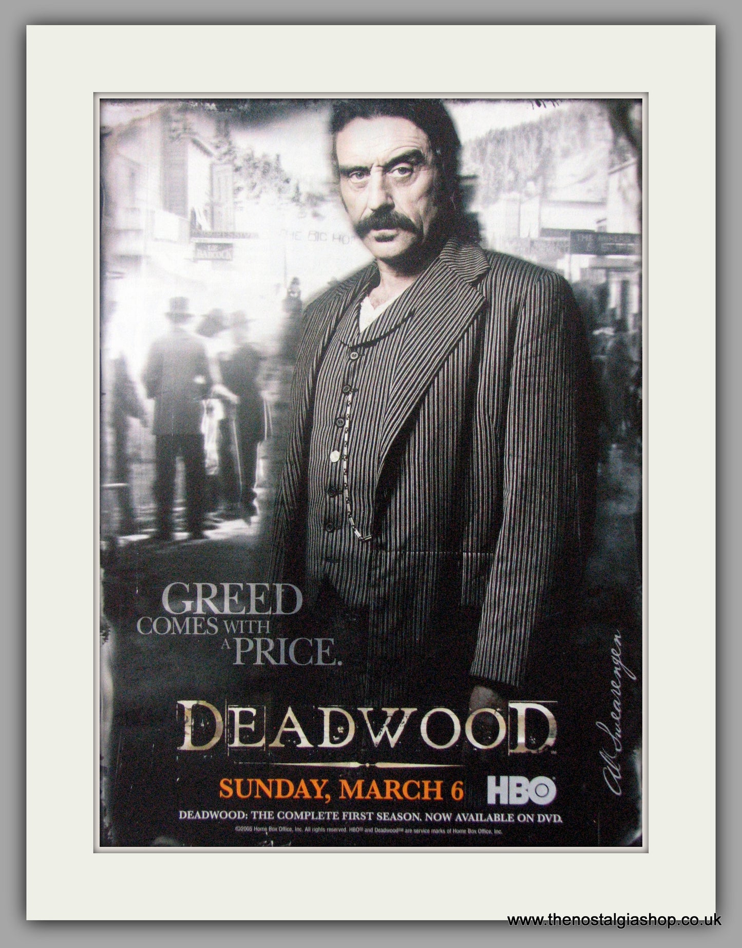 Deadwood. Original Advert 2005 (AD50653)