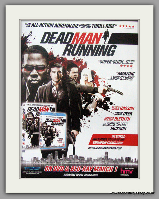 Dead Man Running. Original advert 2010 (AD50667)