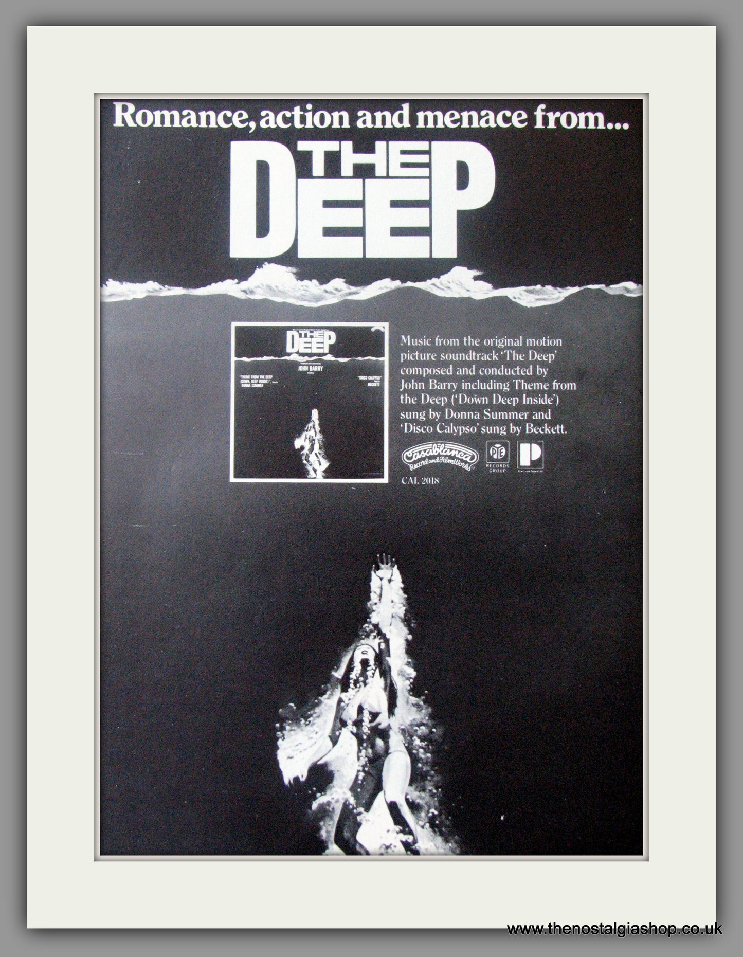 Deep (The). Original advert 1978 (AD50688)
