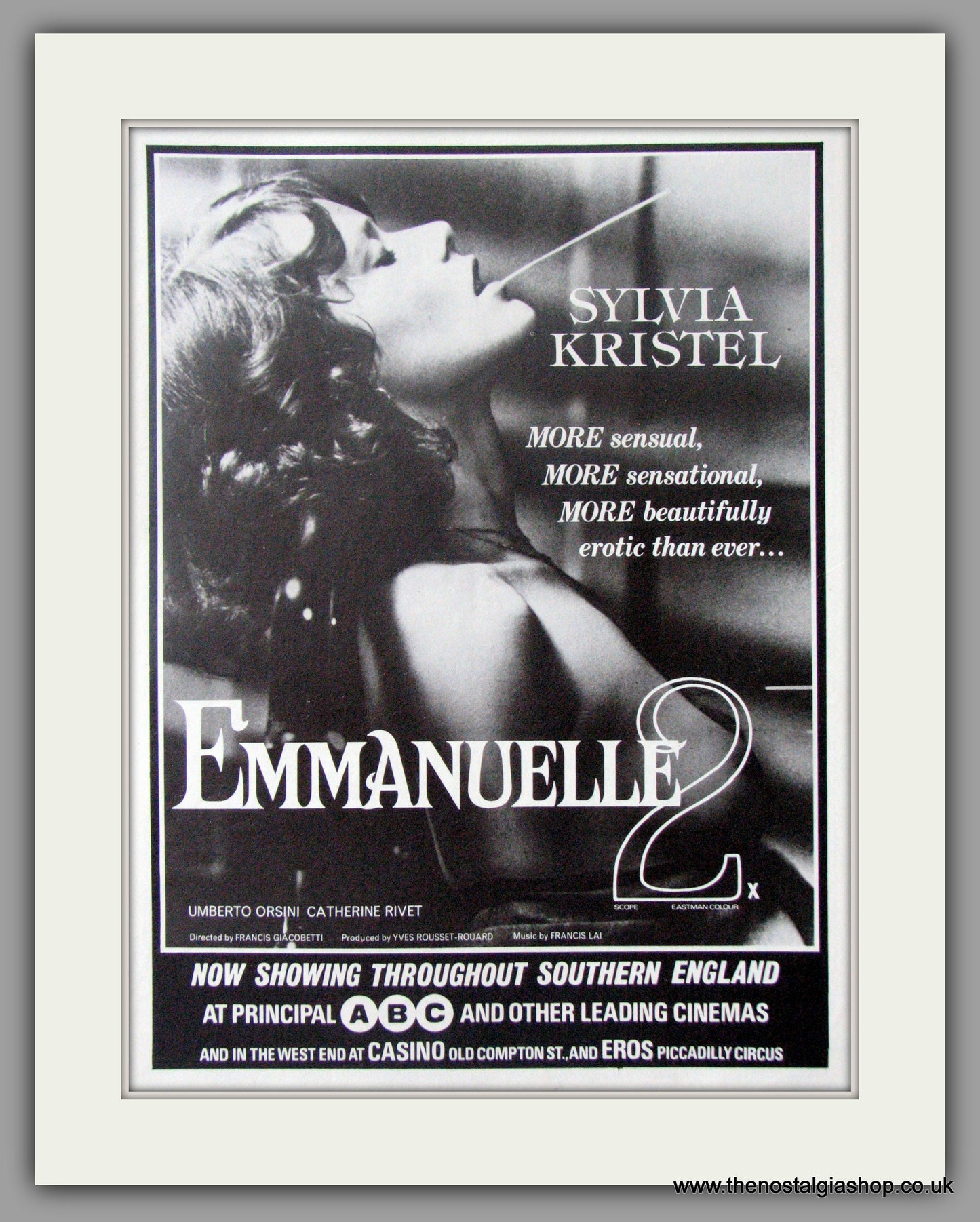 Emmanuelle 2. Original Advert 1976 advert (AD50717)