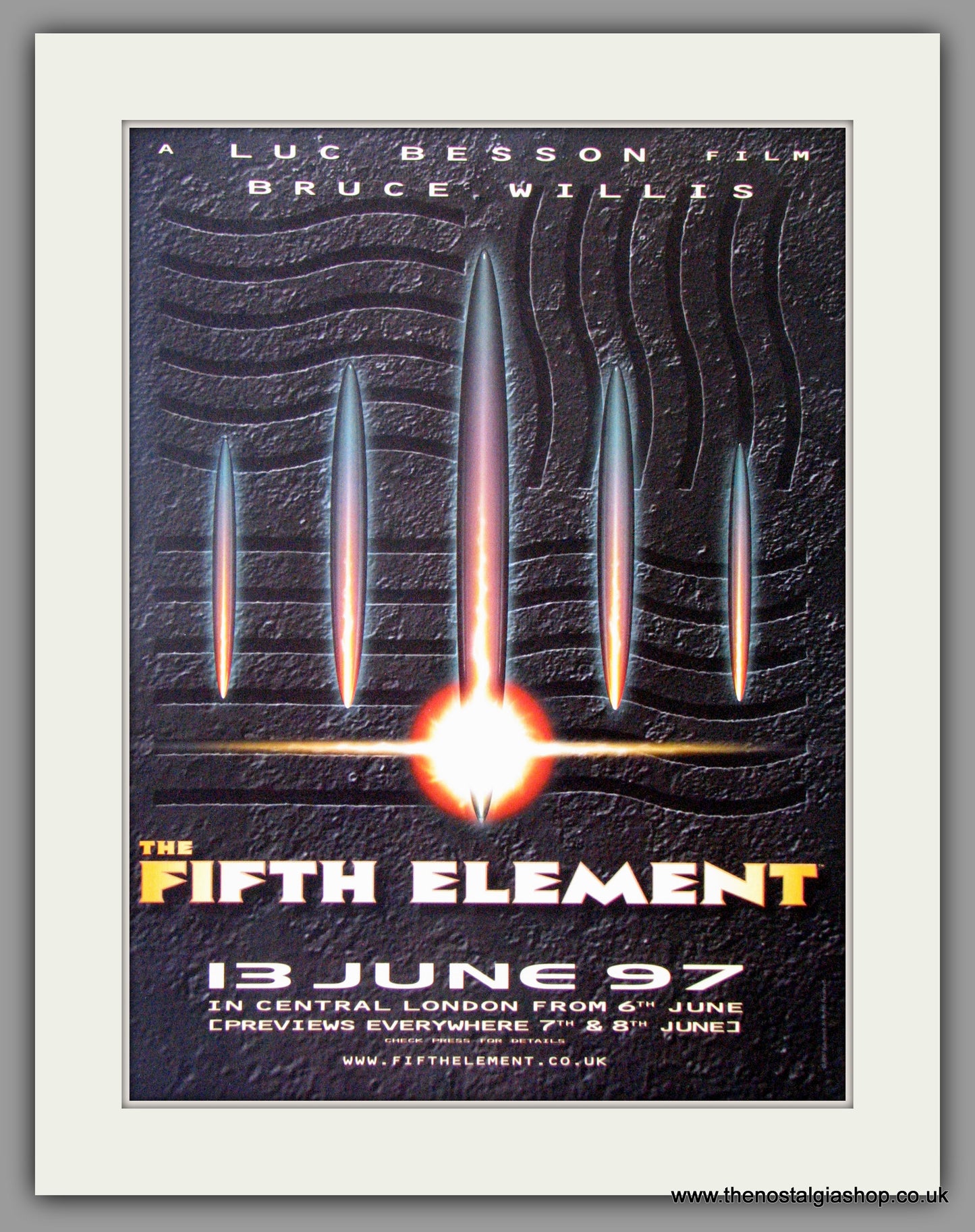 Fifth Element (The). Original Advert 1997 (AD50742)