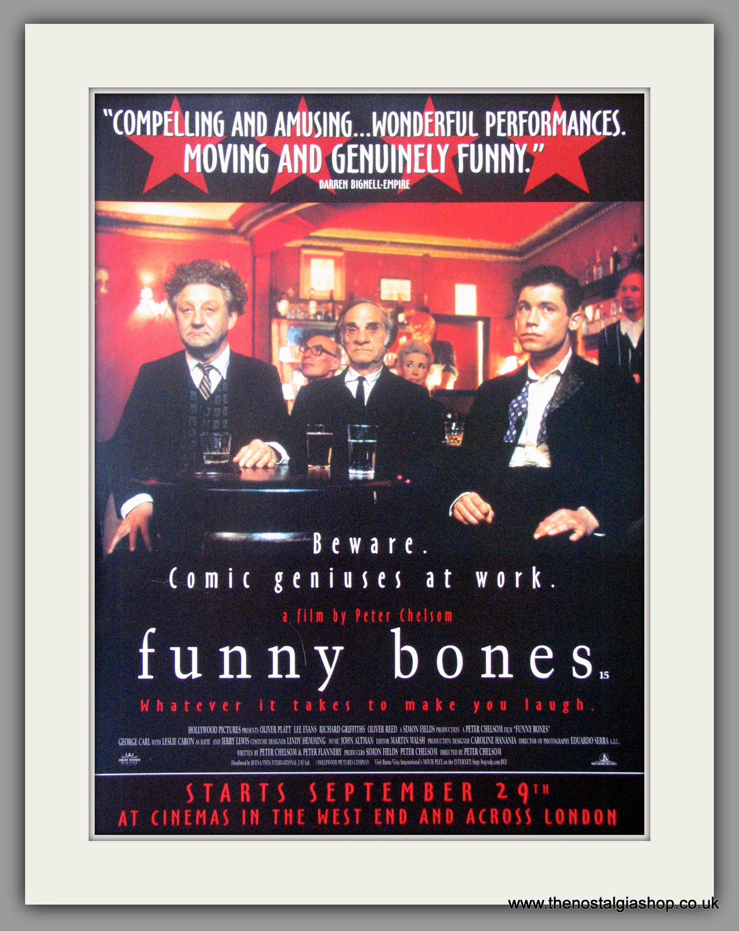 Funny Bones. Original Advert 1995 (AD50750)
