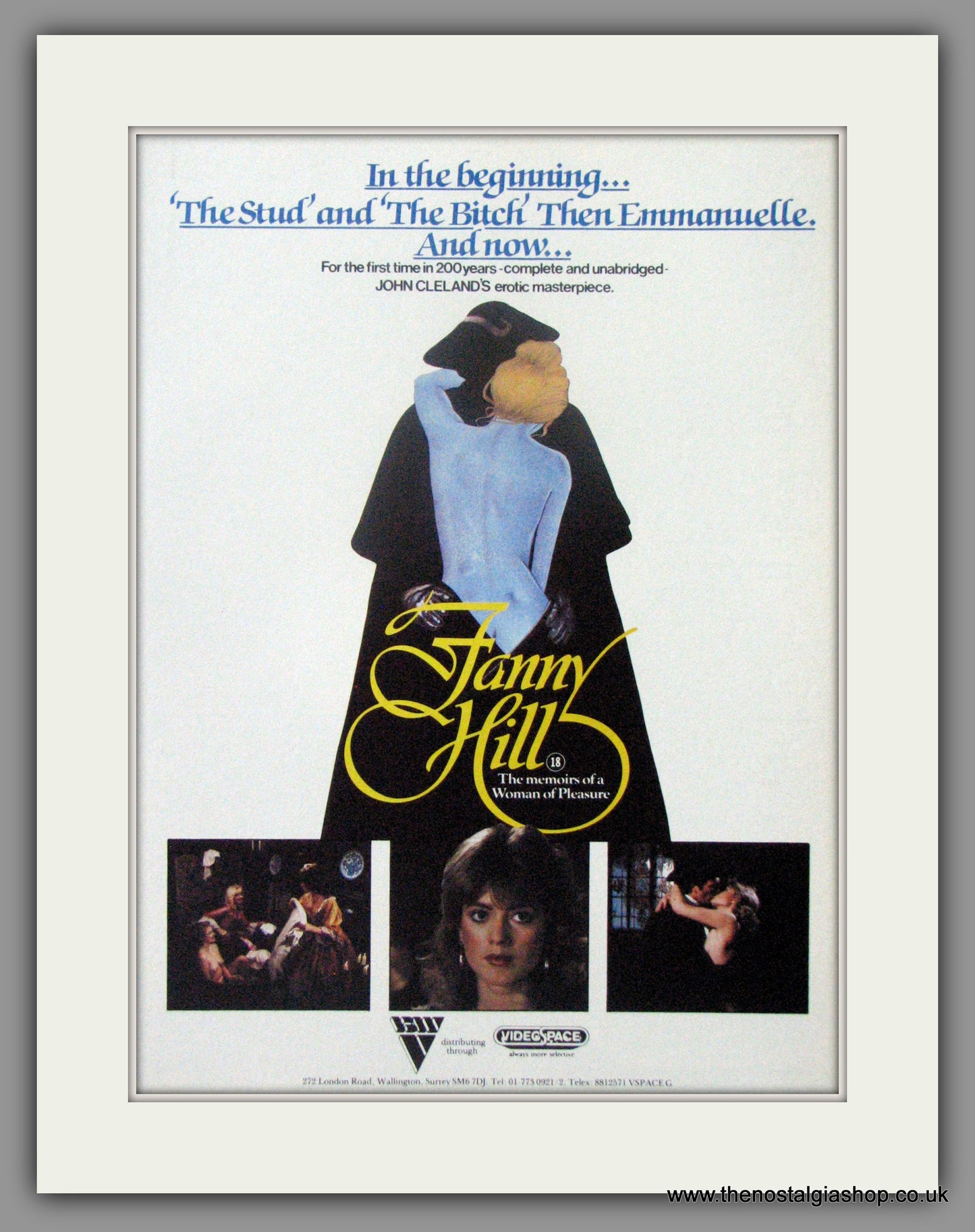 Fanny Hill. Original Advert 1983 (AD50755)