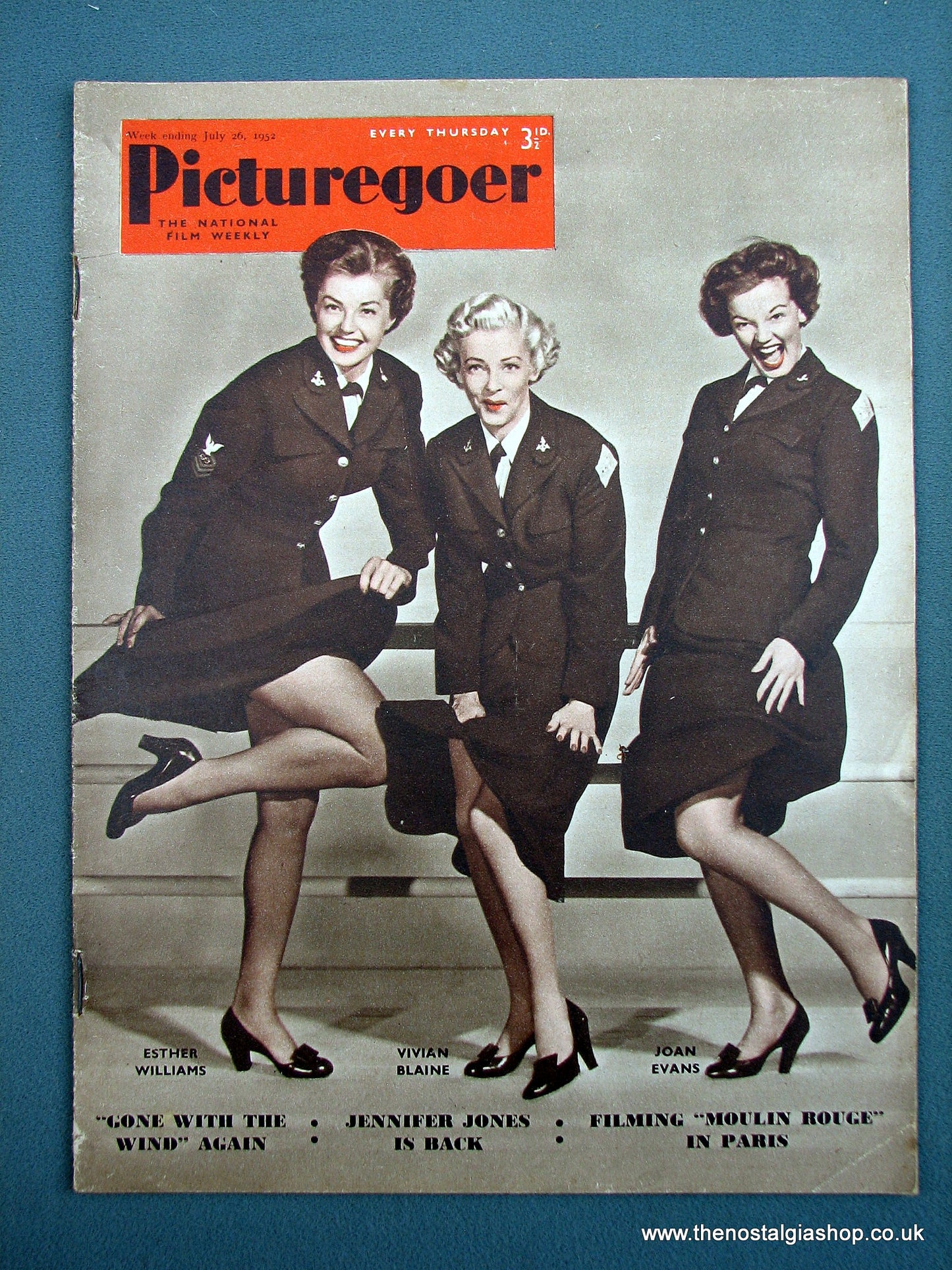 Picturegoer Magazine. Lot of 4 From 1952/54. (M191)