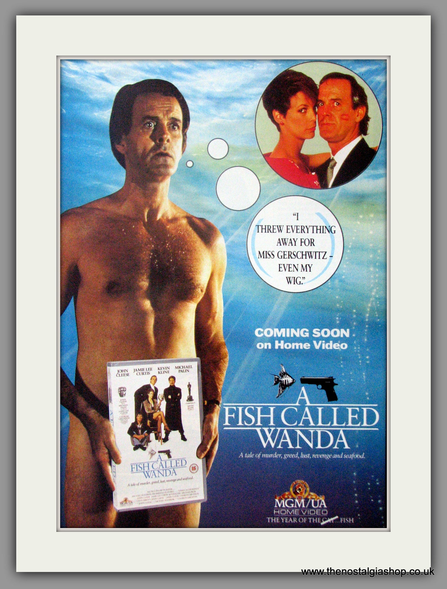 Fish Called Wanda. Original Advert 1989 (ref AD50769)