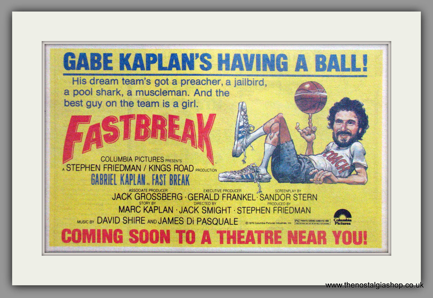 Fastbreak. Original Advert 1979 (ref AD50785)