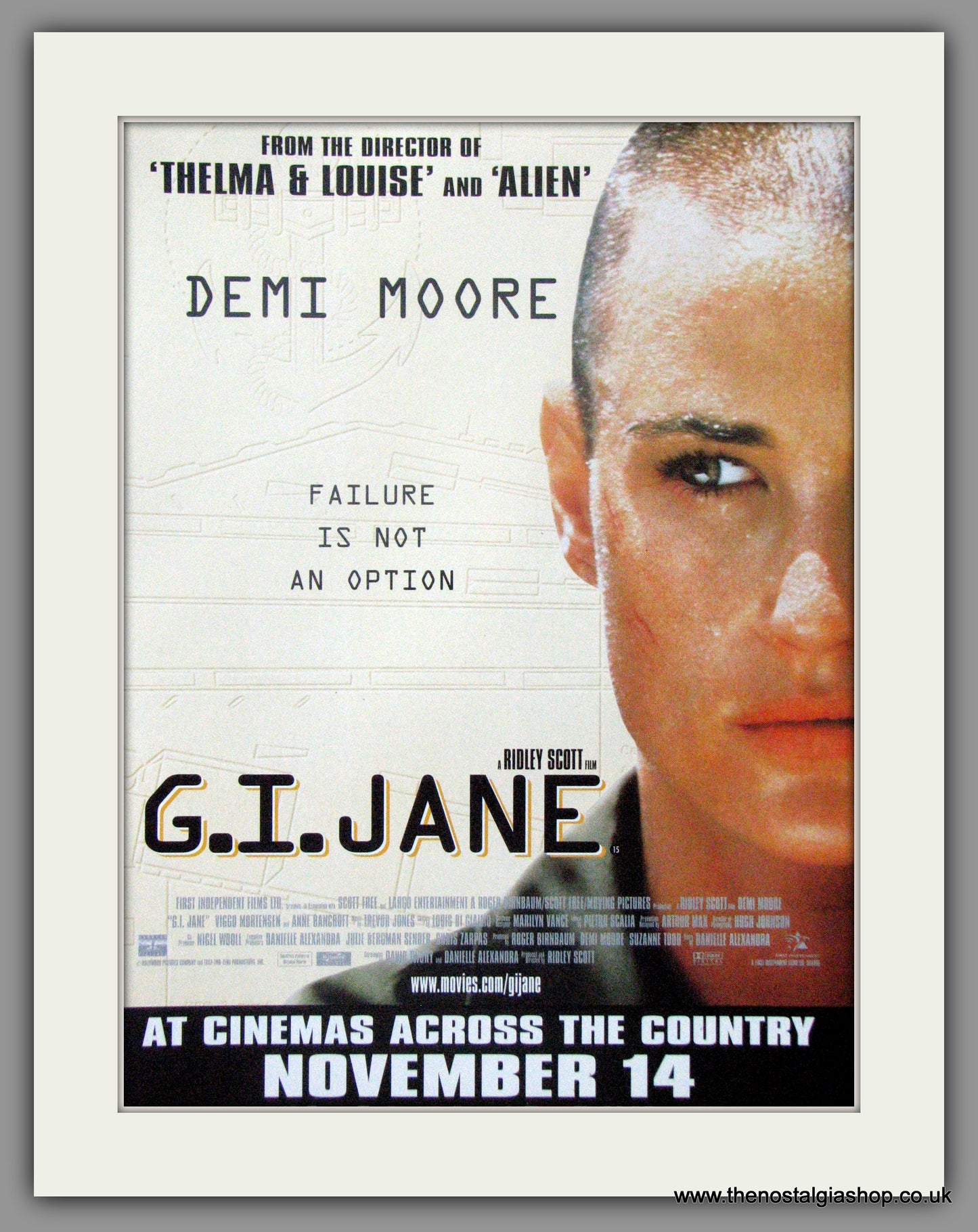 G.I.Jane. Original Advert 1997 (ref AD50794)