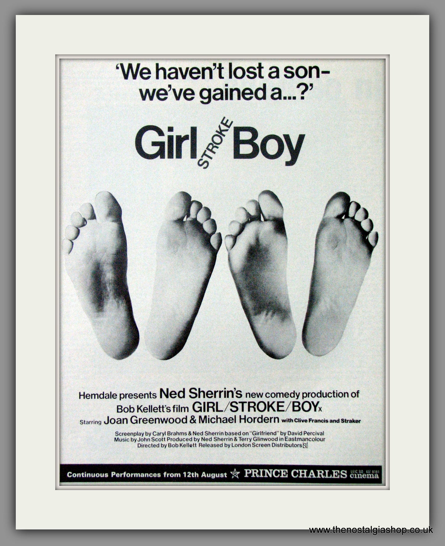 Girl Stroke Boy. Original Advert 1971 (ref AD50807)