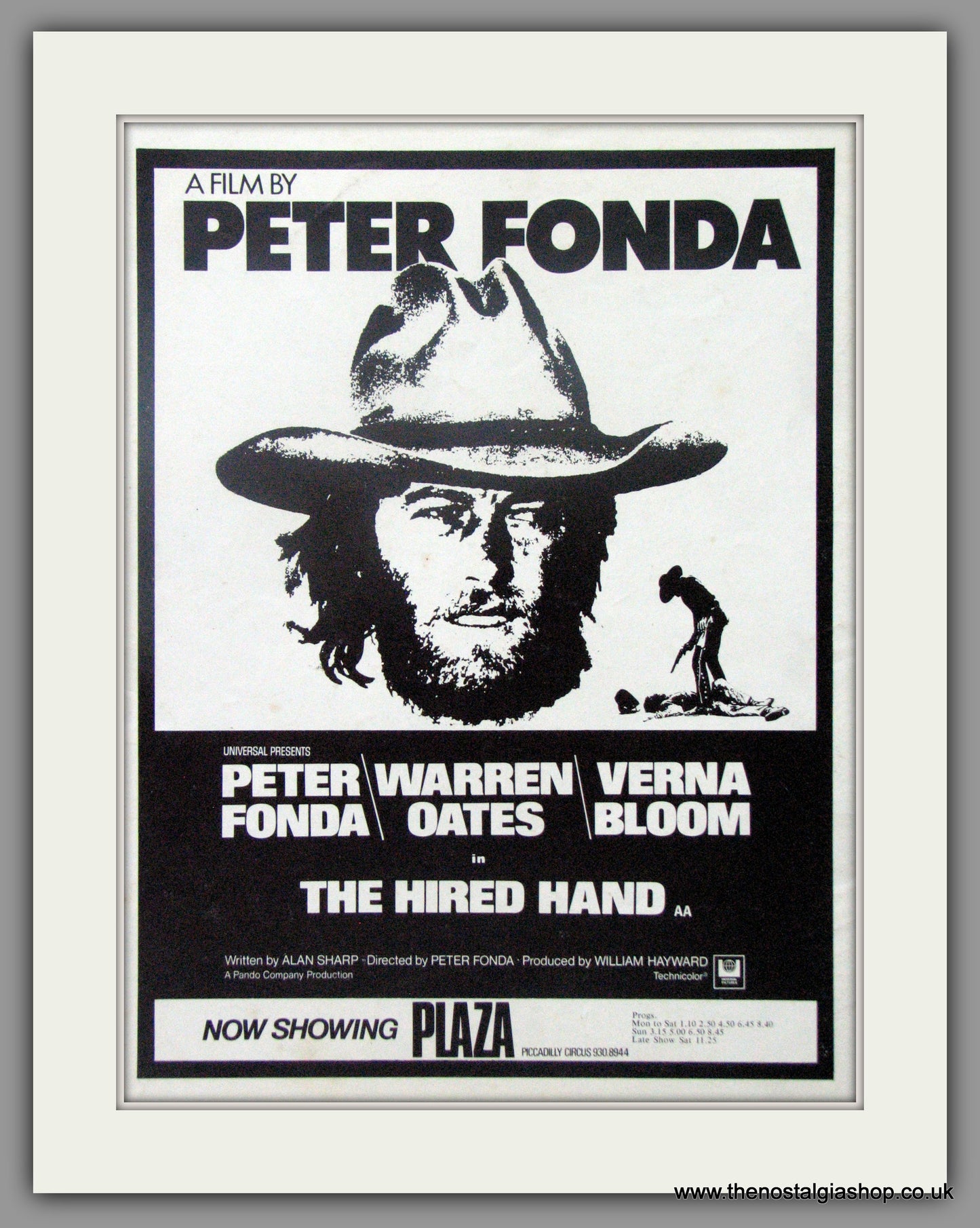 Hired Hand (The). Original Advert 1971 (ref AD50835)