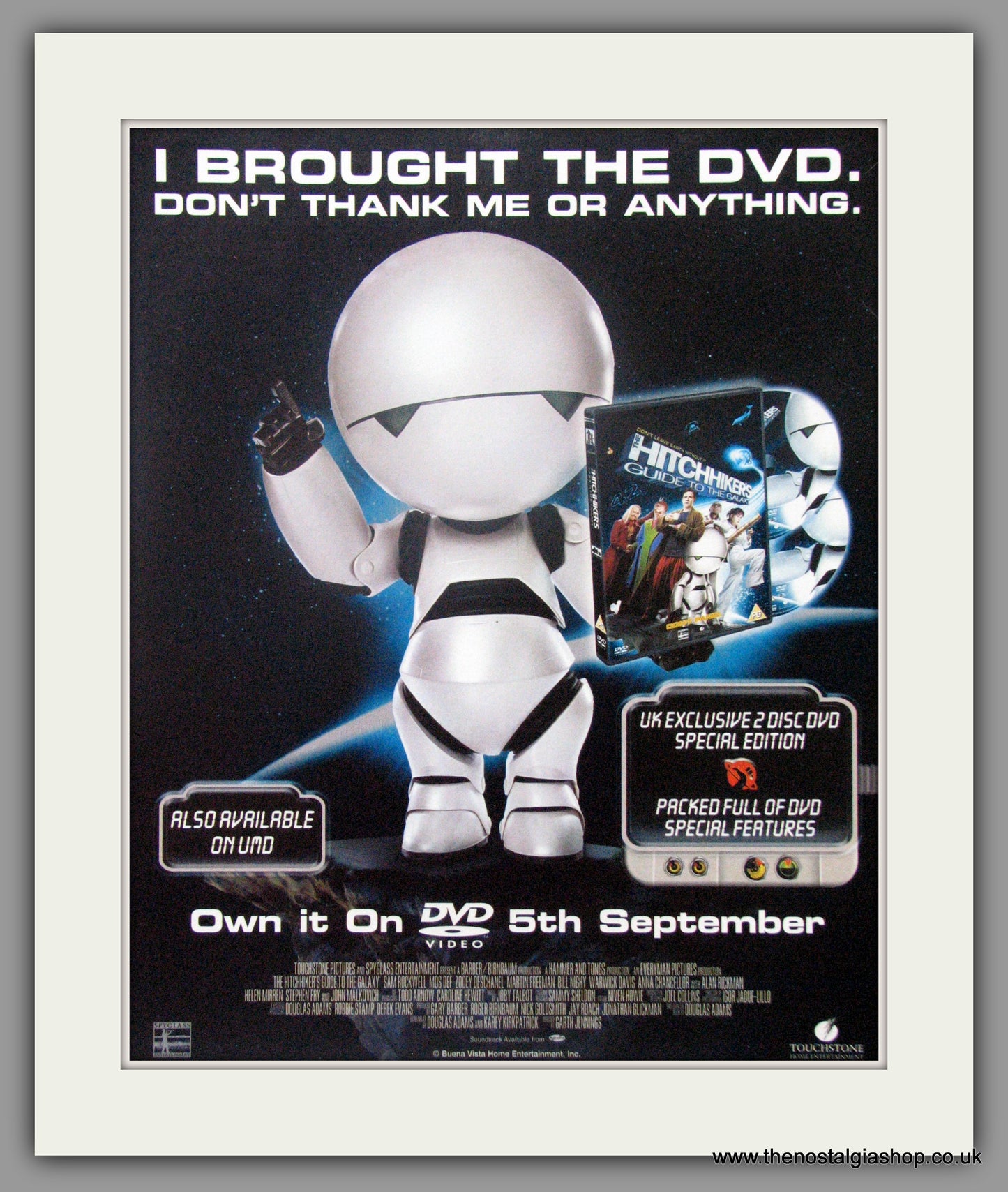 Hitchhikers Guide To The Galaxy. Vintage Advert (ref AD50859)